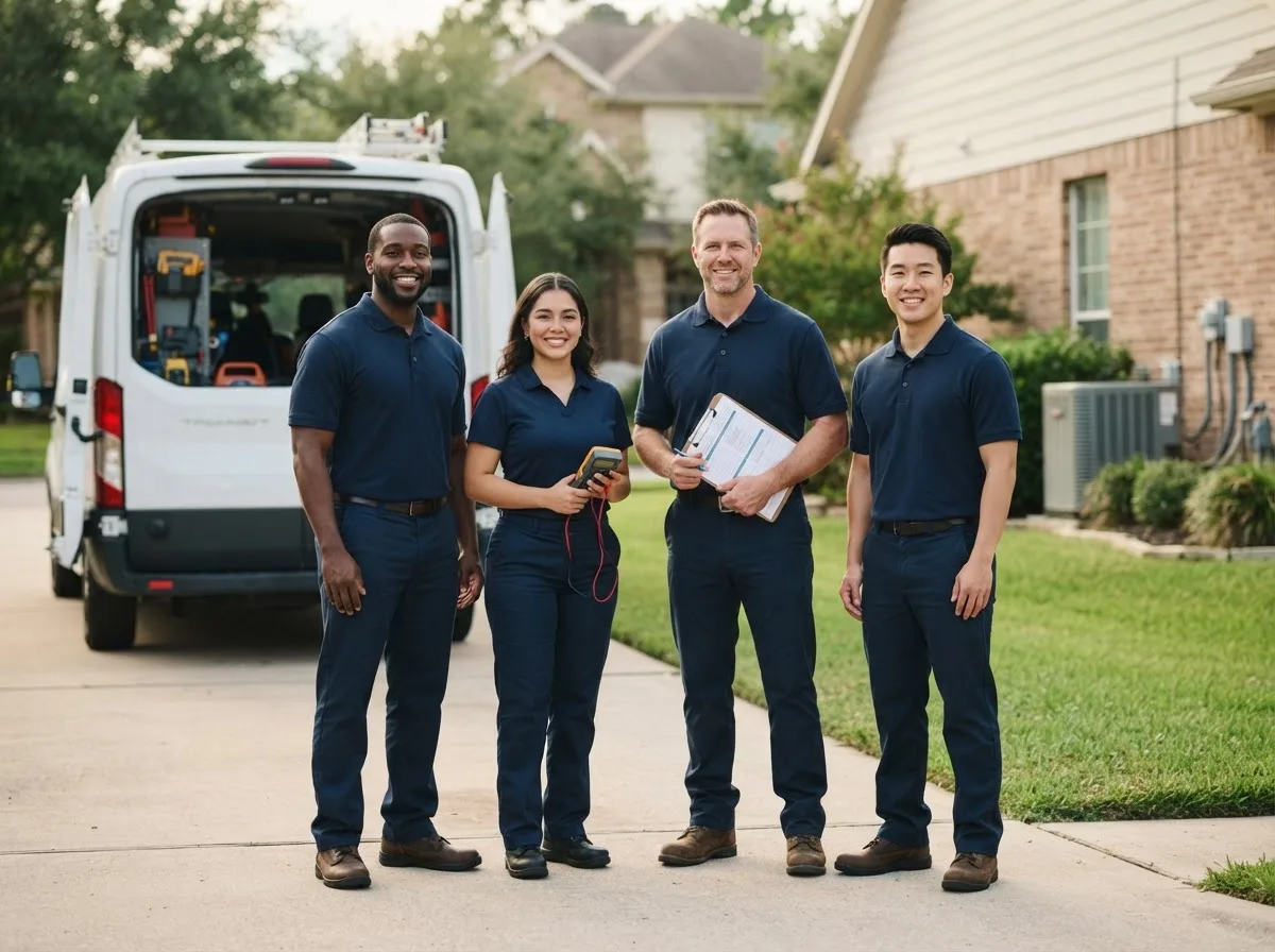 Certified HVAC technician near Yorktown, TX